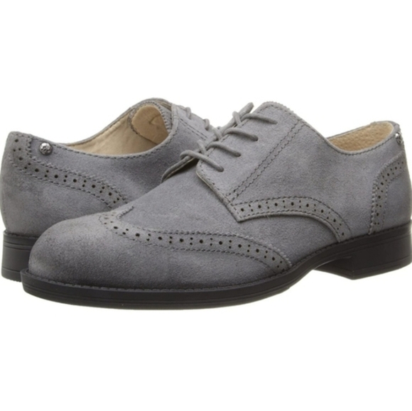 Sam Edelman Womens Irving Leather Oxford wingtip lace up shoes sz 7.5M - Picture 1 of 13